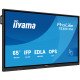 iiyama TE6513A-B2AG Écran d'affichage dynamique Écran plat interactif 163,8 cm (64.5") Wifi 500 cd/m² 4K Ultra HD Noir Écran tactile Intégré dans le processeur Android 24/7