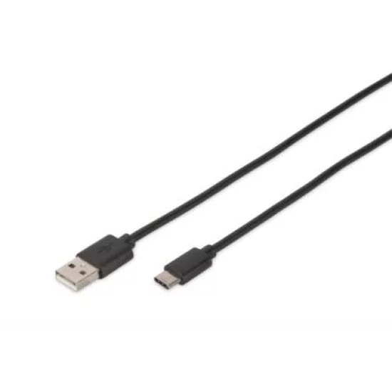 Digitus 1m, USB3.0-C/USB3.0-A câble USB 3.2 Gen 1 (3.1 Gen 1) USB C USB A Noir Digitus 1m, USB3.0-C/USB3.0-A câble USB 3.2 Gen 1 (3.1 Gen 1) USB C USB A Noir