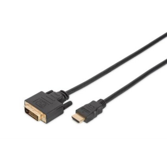 Digitus 2m, HDMI/DVI-D Noir