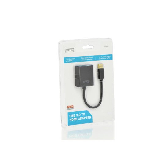 Digitus DA-70841 adaptateur et connecteur de câbles USB 3.0 HDMI