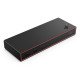 Lenovo ThinkPad USB4 Dock 5000 Avec fil Thunderbolt 4 Noir