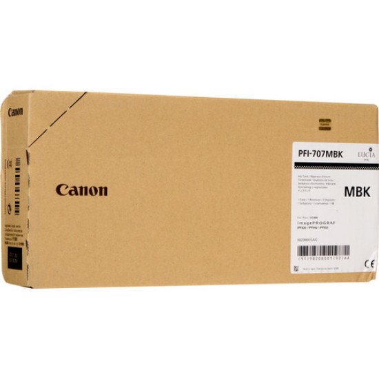 Canon PFI-707MBK Original Noir mat