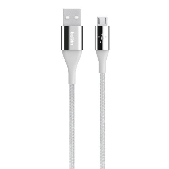Belkin DuraTek câble USB 1,2 m USB 2.0 USB A Micro-USB B Argent