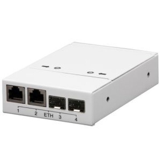 Axis T8606 convertisseur de support réseau Interne 100 Mbit/s Blanc