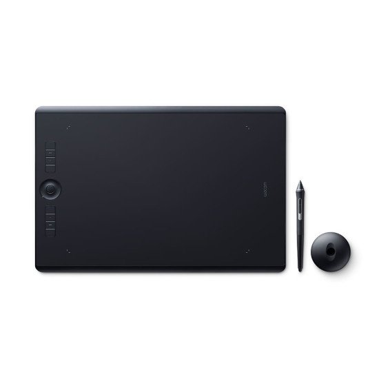 Wacom Intuos Pro tablette graphique Noir 5080 lpi 311 x 216 mm USB/Bluetooth