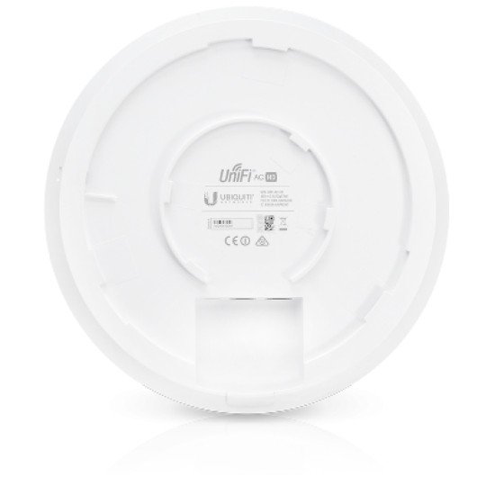 Ubiquiti Networks UniFi AC HD point d'accès réseaux locaux sans fil 1733 Mbit/s Connexion Ethernet, supportant l'alimentation via ce port (PoE) Blanc