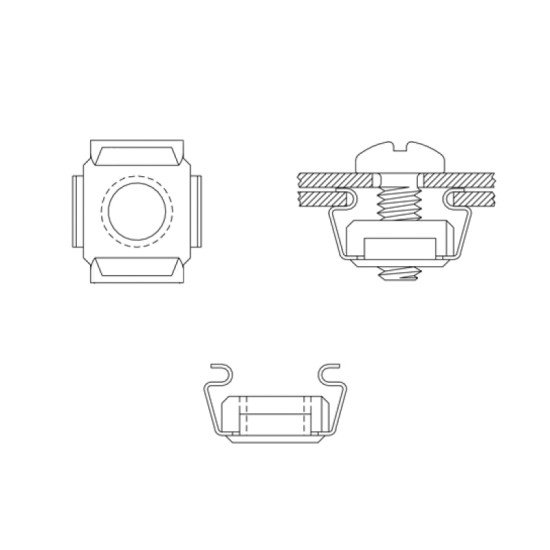 LogiLink AC0112 accessoire de racks