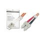 Digitus DK-2532-01 câble de fibre optique OM2 LC SC Orange