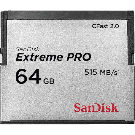 Sandisk 64GB Extreme Pro CFast 2.0 mémoire flash 64 Go