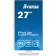 iiyama ProLite XUB2792QSU-W6 écran PC 68,6 cm (27") 2560 x 1440 pixels Wide Quad HD LED Blanc