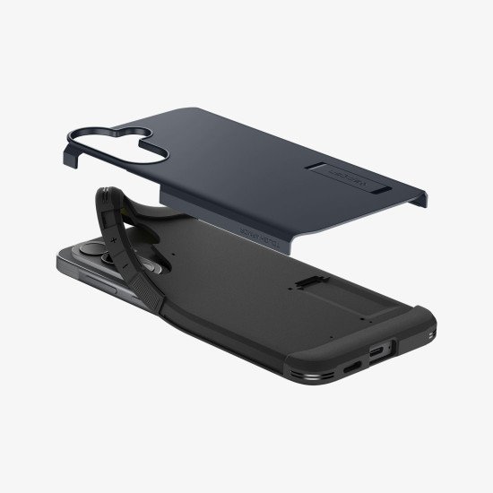 Spigen Tough Armor coque de protection pour téléphones portables 17 cm (6.7") Housse Bleu foncé