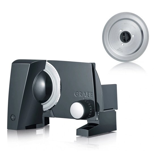 Graef STYLE TWIN S12022 trancheuse Electrique 170 W Noir Métal