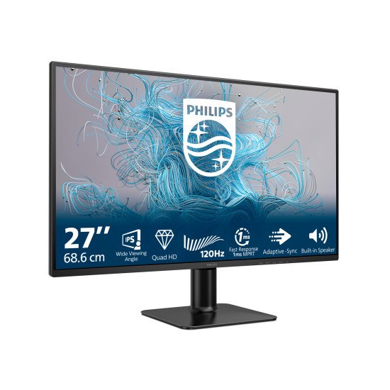 Philips 2000 series 27E2N2500/00 écran PC 68,6 cm (27") 2560 x 1440 pixels Quad HD LCD Noir Philips 2000 series 27E2N2500/00 écran PC 68,6 cm (27") 2560 x 1440 pixels Quad HD LCD Noir