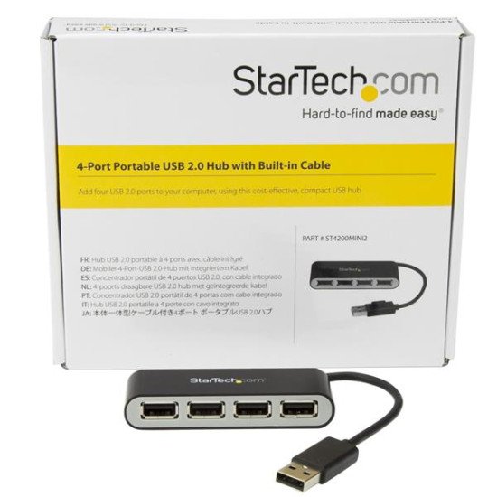 StarTech.com ST4200MINI2 Hub USB 2.0 4 ports