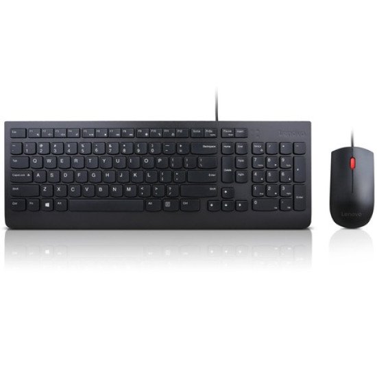 Lenovo 4X30L79894 clavier Souris incluse USB Français Noir