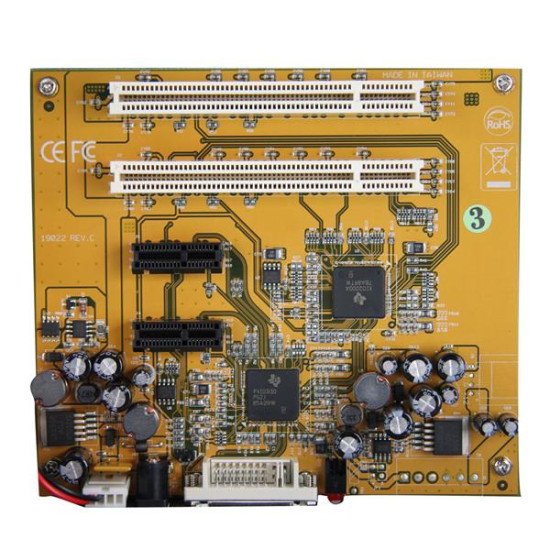 StarTech.com Boîtier d'extension PCI Express vers 2x PCI et 2x PCIe - Châssis d'extension PCIe - Pleine longueur