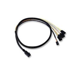 Broadcom L5-00221-00 câble Serial Attached SCSI (SAS) 1 m Noir