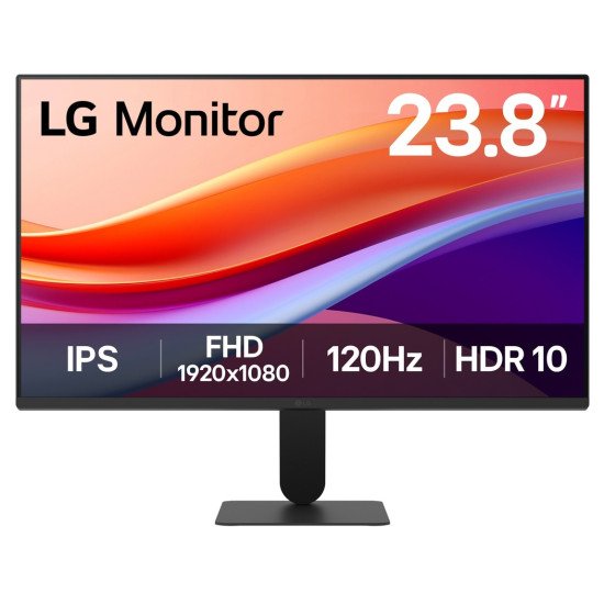 LG 24U411A-B écran PC 60,5 cm (23.8") 1920 x 1080 pixels Full HD LED Noir