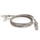 C2G 30m Cat6 550MHz Snagless Patch Cable câble de réseau Gris U/UTP (UTP)