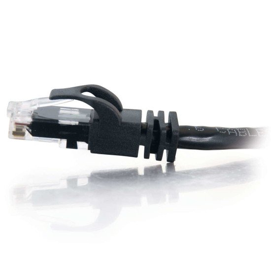 C2G 30m Cat6 Patch Cable câble de réseau Noir U/UTP (UTP)