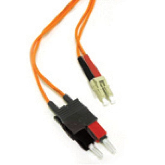 C2G 5m LC/SC LSZH Duplex 62.5/125 Multimode Fibre Patch Cable câble de fibre optique Orange