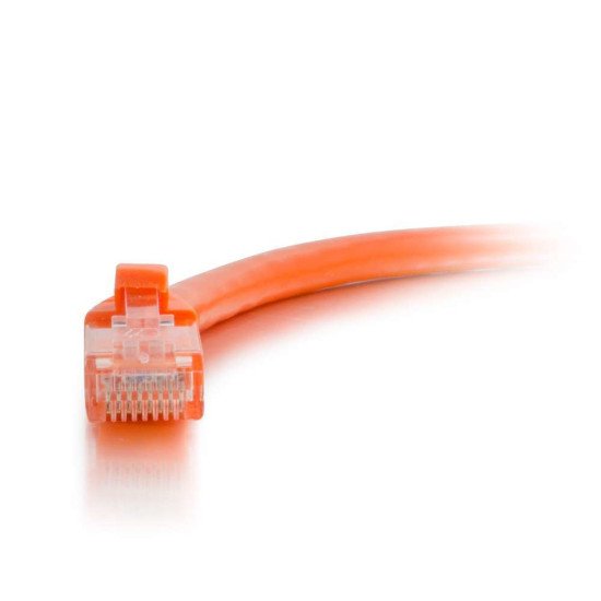 C2G Câble de raccordement réseau Cat6 avec gaine non blindé (UTP) de 1 M - Orange