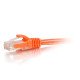 C2G Câble de raccordement réseau Cat6 avec gaine non blindé (UTP) de 2 M - Orange