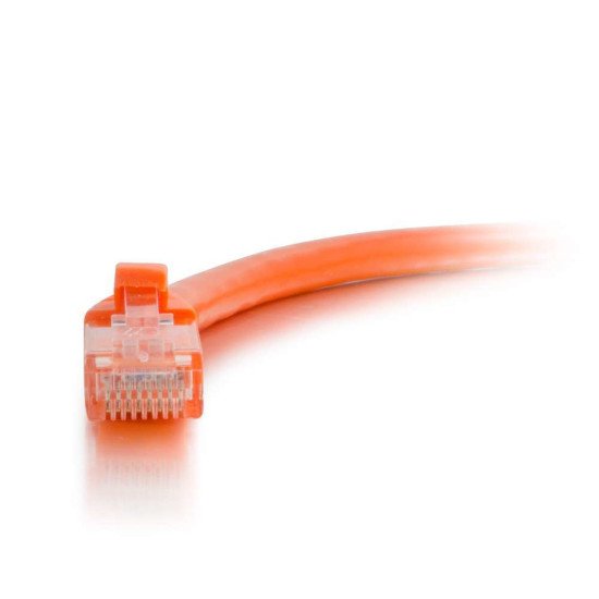 C2G Câble de raccordement réseau Cat6 avec gaine non blindé (UTP) de 2 M - Orange