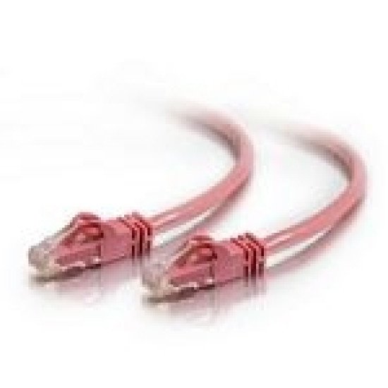 C2G Cat6 550MHz Snagless Patch Cable Pink 1.5m câble de réseau Rose 1,5 m