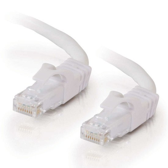 C2G Cat6 Snagless Patch Cable White 20m câble de réseau Blanc U/UTP (UTP)