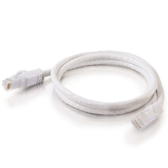 C2G Cat6 Snagless Patch Cable White 20m câble de réseau Blanc U/UTP (UTP)