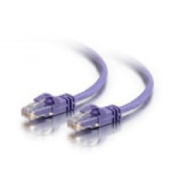 C2G 7m Cat6 550MHz Snagless Patch Cable câble de réseau Violet C2G 7m Cat6 550MHz Snagless Patch Cable câble de réseau Violet