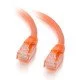 C2G Câble de raccordement réseau Cat5e avec gaine non blindé (UTP) de 1 M - Orange C2G Câble de raccordement réseau Cat5e avec gaine non blindé (UTP) de 1 M - Orange