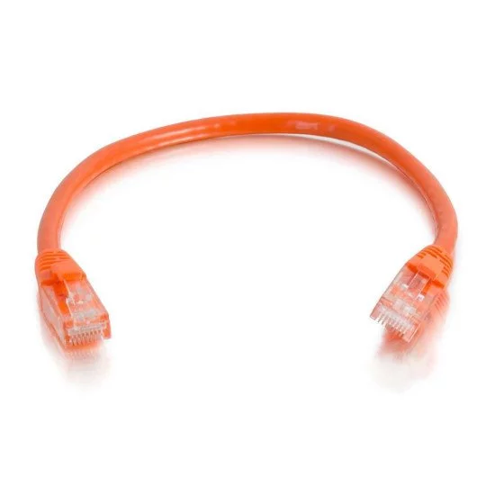 C2G Câble de raccordement réseau Cat5e avec gaine non blindé (UTP) de 1 M - Orange C2G Câble de raccordement réseau Cat5e avec gaine non blindé (UTP) de 1 M - Orange