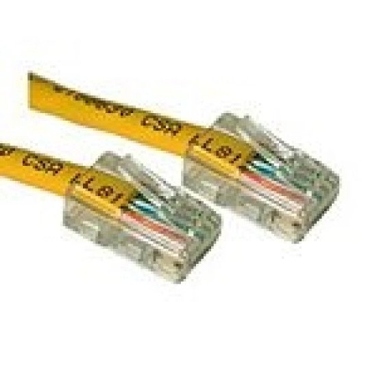 C2G Cat5E Crossover Patch Cable Yellow 3m câble de réseau Jaune