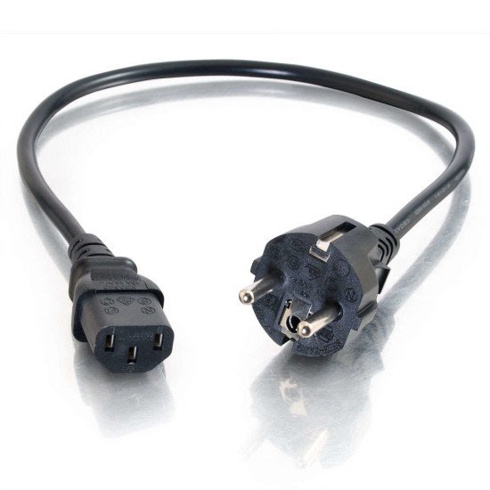 C2G 5m Power Cable Noir CEE7/7 Coupleur C13