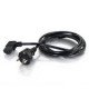 C2G 5m 90° Power Cord Noir