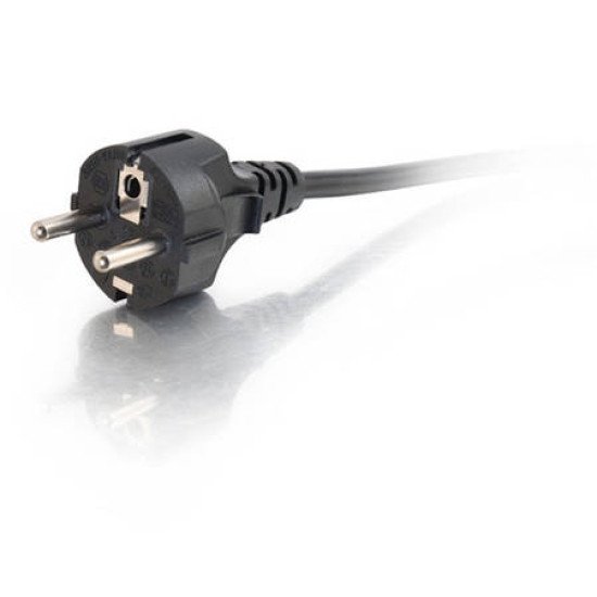 C2G 5m 90° Power Cord Noir