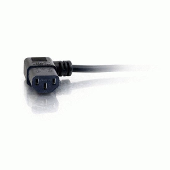 C2G 5m 90° Power Cord Noir
