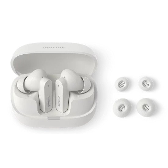 Philips TAT3000WT/00 casque True Wireless Stereo (TWS) Ecouteurs Appels/Musique USB Type-C Bluetooth Blanc