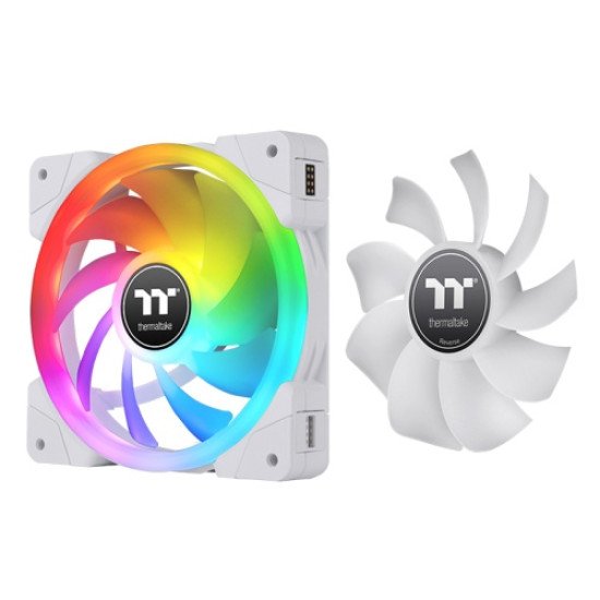 Thermaltake SWAFAN EX12 Boitier PC Ventilateur 12 cm Blanc 3 pièce(s)