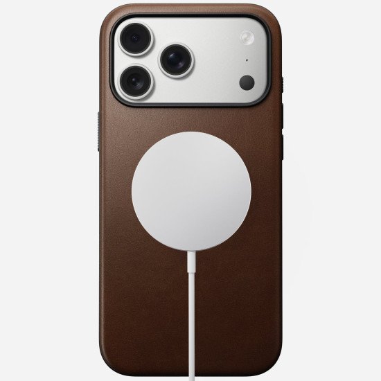 Nomad Modern Leather Case coque de protection pour téléphones portables 17,5 cm (6.9") Housse Marron