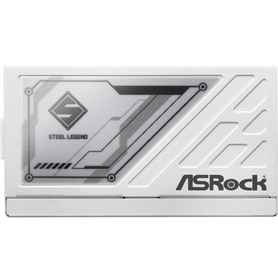 Asrock SL-850GW Steel Legend unité d'alimentation d'énergie 850 W 20+4 pin ATX ATX Blanc