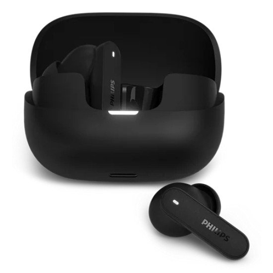 Philips TAT3000BK/00 casque True Wireless Stereo (TWS) Ecouteurs Appels/Musique USB Type-C Bluetooth Noir