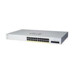 Cisco CBS220-24P-4G Géré L2 Gigabit Ethernet (10/100/1000) Connexion Ethernet POE 1U Blanc