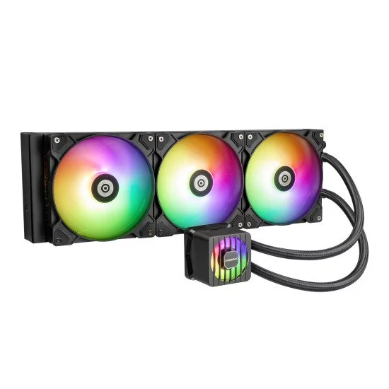 Enermax LIQMAXFLO Processeur Kit de refroidissement du liquide 14 cm Noir 1 pièce(s) Enermax LIQMAXFLO Processeur Kit de refroidissement du liquide 14 cm Noir 1 pièce(s)