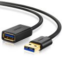 Ugreen 10368 câble USB 1 m USB 3.2 Gen 1 (3.1 Gen 1) USB A Noir Ugreen 10368 câble USB 1 m USB 3.2 Gen 1 (3.1 Gen 1) USB A Noir