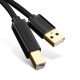 Ugreen 10351 câble USB 3 m USB 2.0 USB A USB B Noir