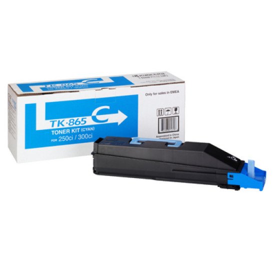 KYOCERA TK-865C Cartouche de toner 1 pièce(s) Original Cyan KYOCERA TK-865C Cartouche de toner 1 pièce(s) Original Cyan