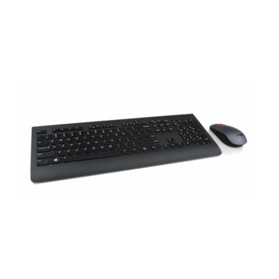 Lenovo 4X30H56800 clavier sans fil AZERTY BE Noir